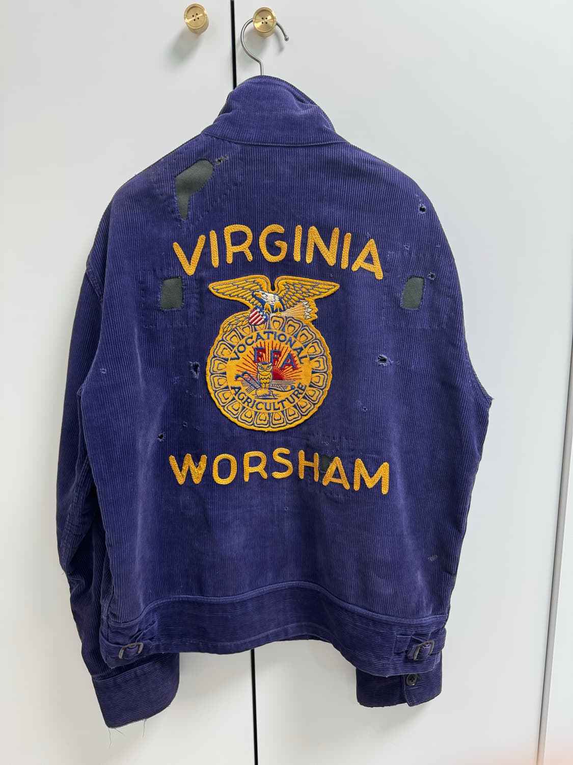 50s distressed FFA jacket (40) 상품이미지2