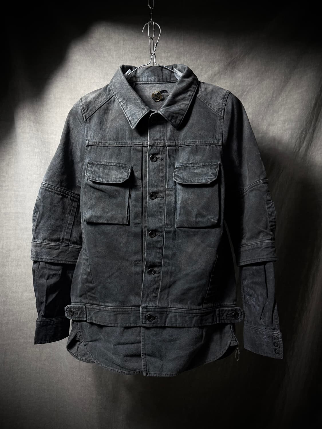 SIVA 2012 Waxed Layered Denim Jacket   상품이미지2