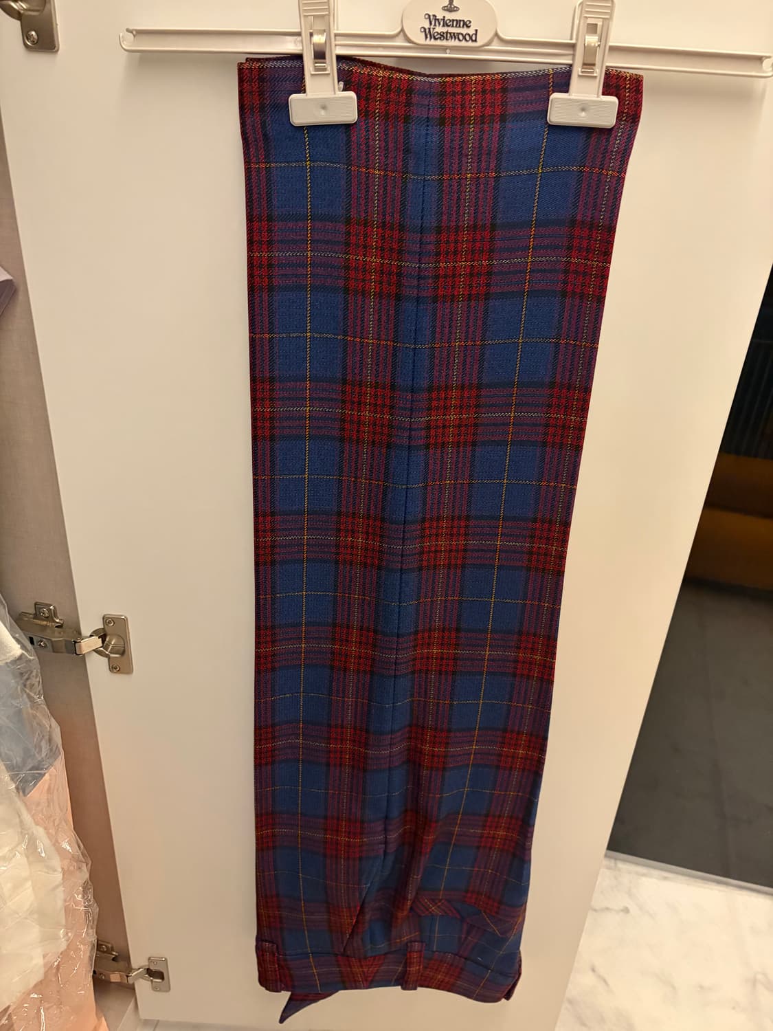 비비안웨스트우드 타탄체크 블레이저셋업 상품이미지2