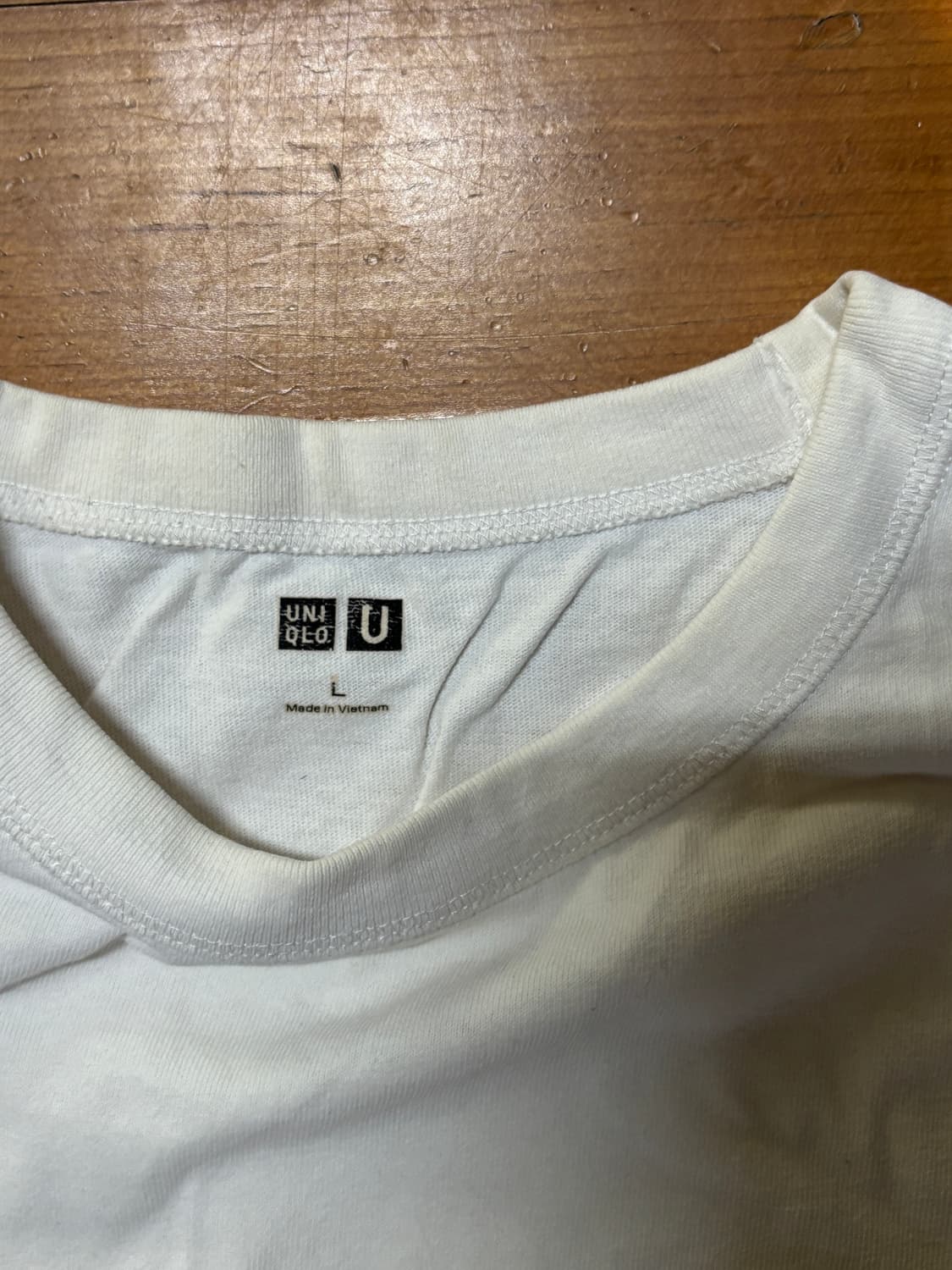 유니클로 무지 반팔 티셔츠 L 사이즈 상품이미지3