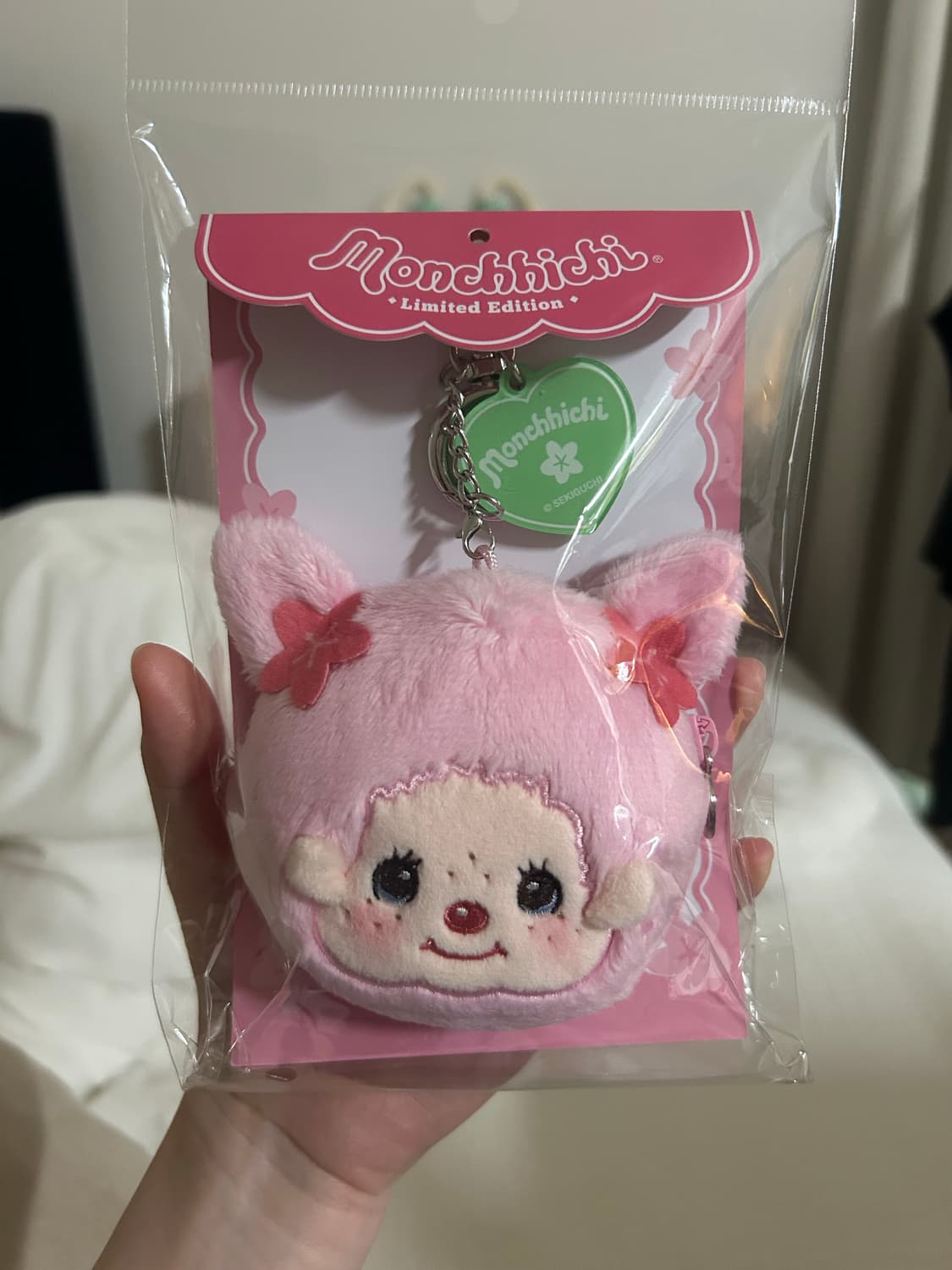 몬치치 벚꽃 일리윤 한정판 키링 상품이미지1