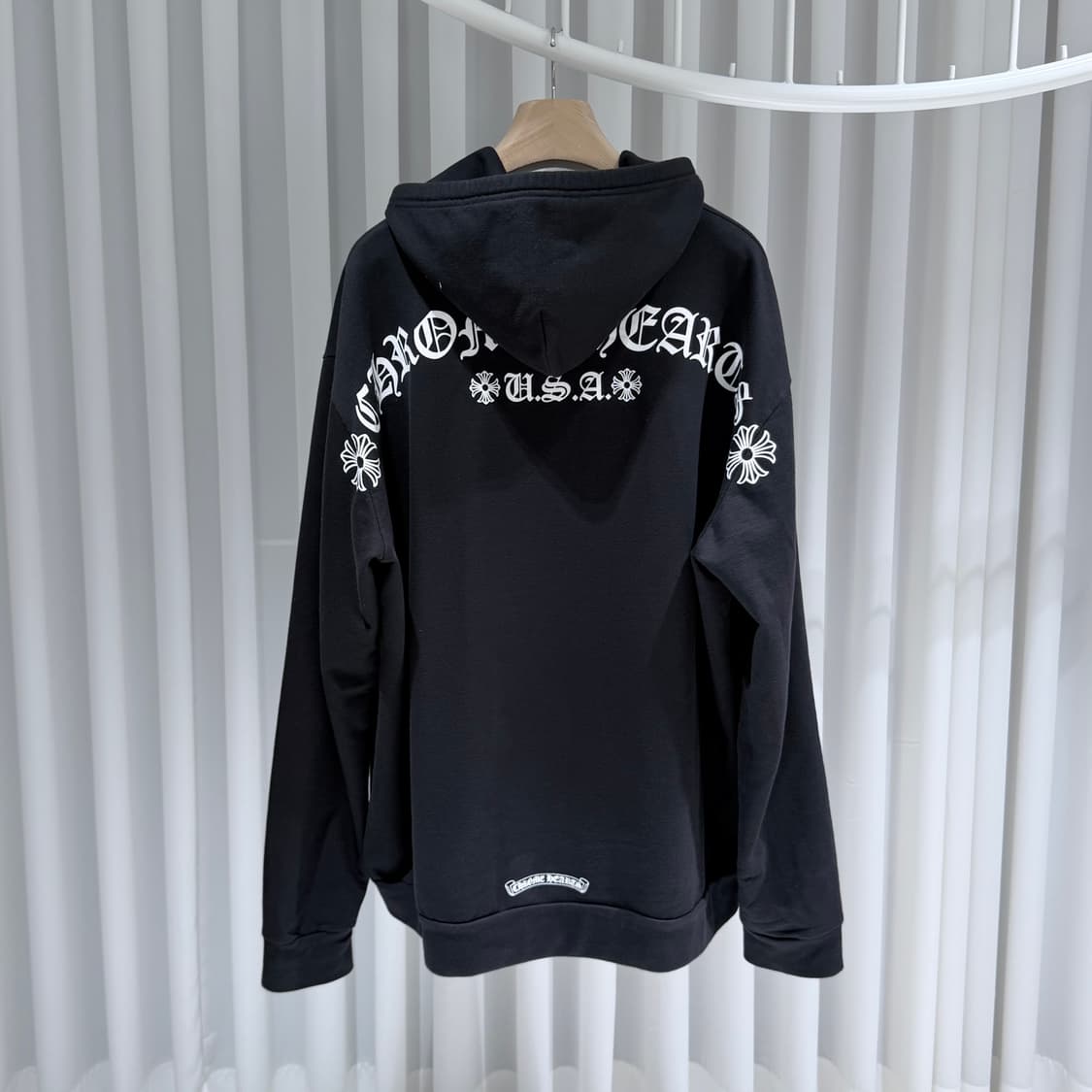 (A+/XXL) / 크롬하츠 USA 아치 로고 프린트 후드집업 상품이미지6