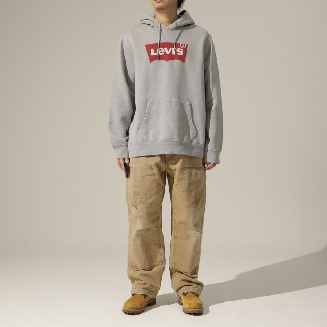 리바이스 배트맨로고 후드 스웻 상품이미지8