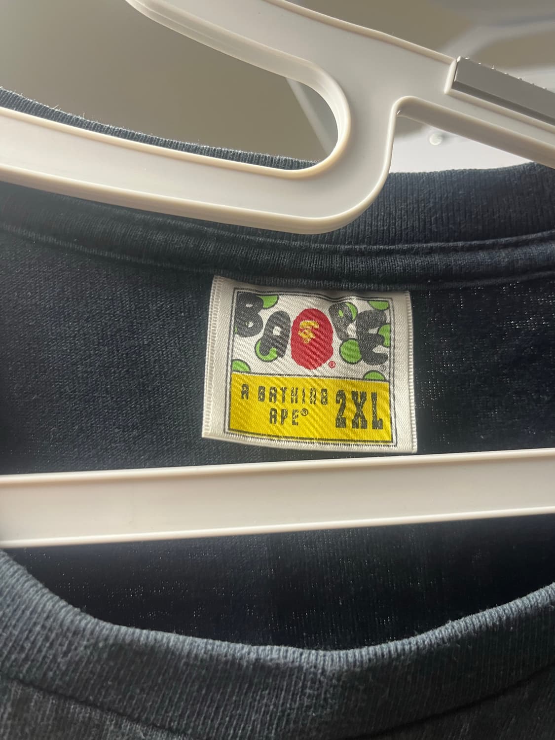 Bape Ape Head flame T-shirt 베이프 반팔 2XL 상품이미지2