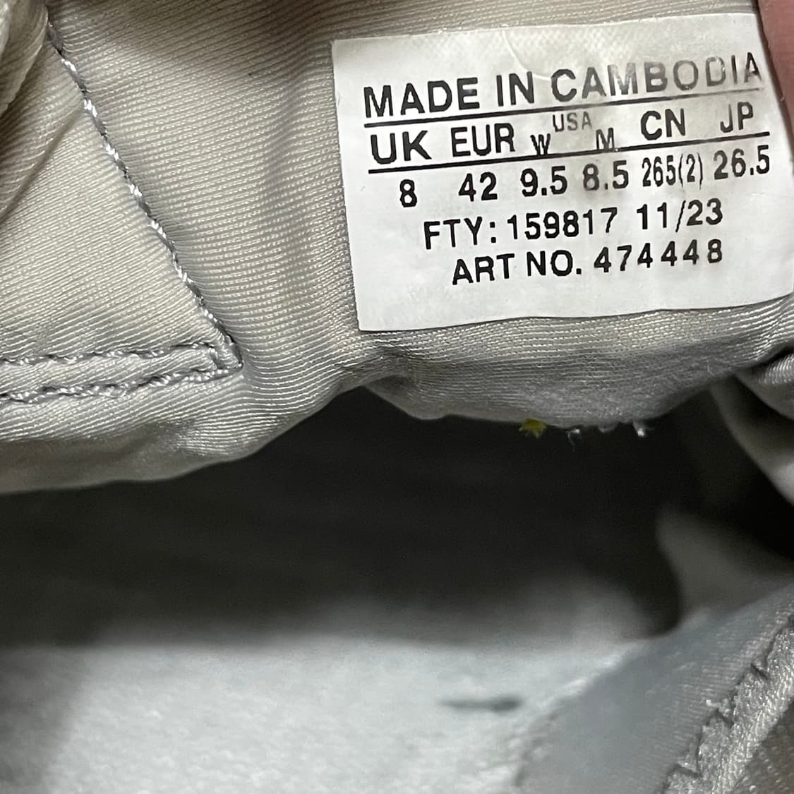 [265] 살로몬 XT-6 고스트그레이 상품이미지8