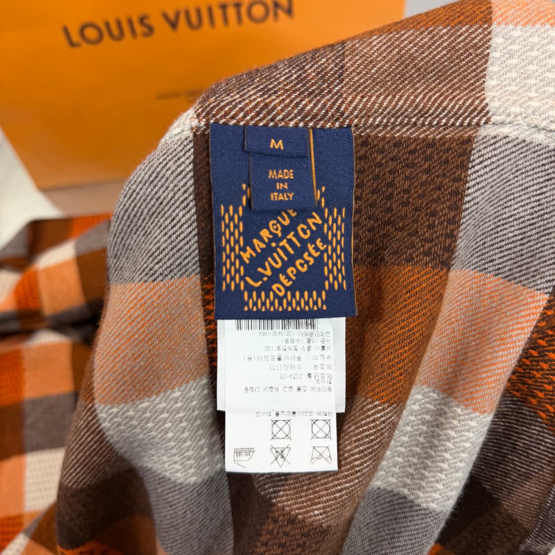 [리오브] 루이비통 플란넬 버튼다운 롱슬리브 셔츠 상품이미지5