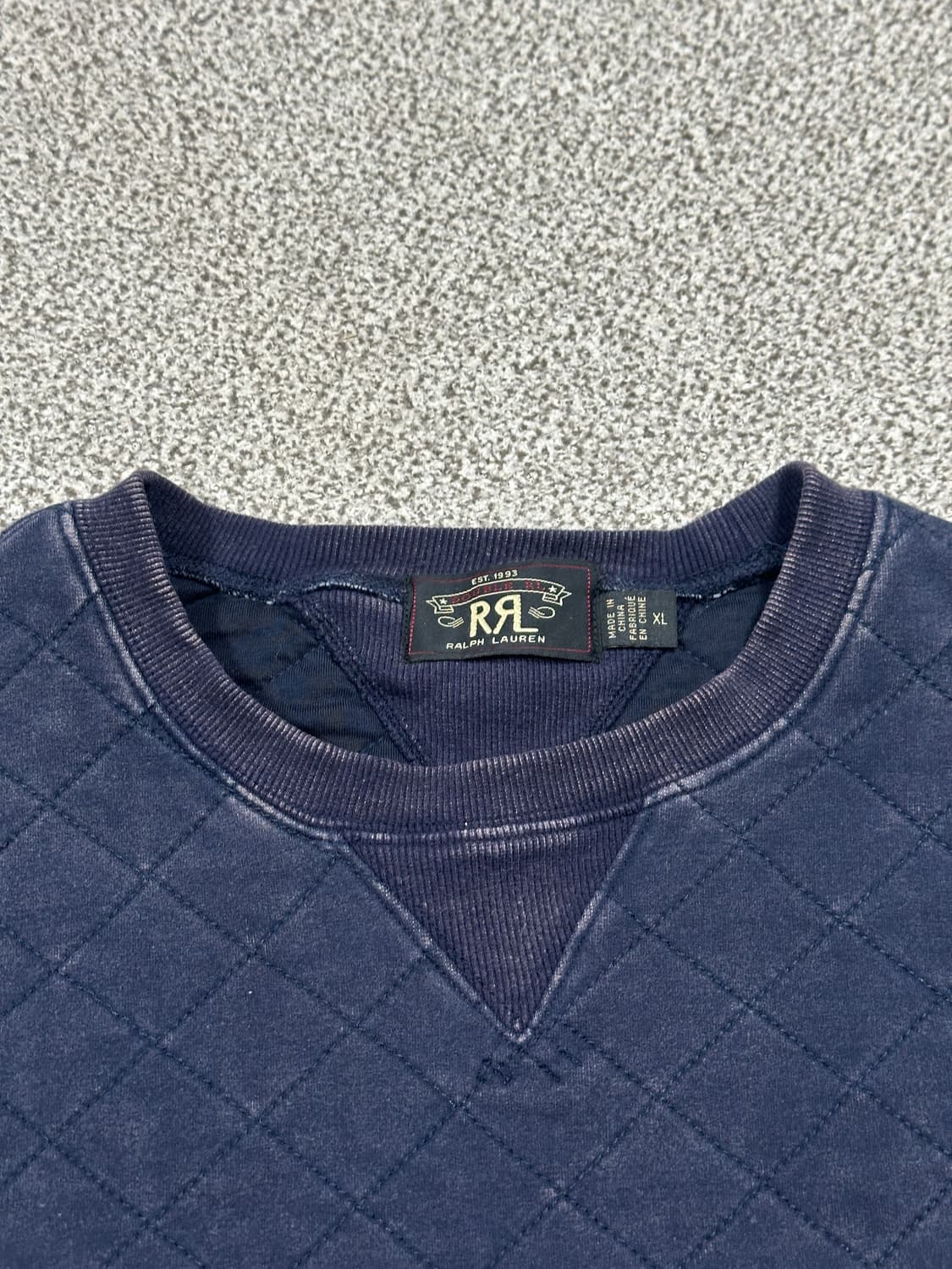 더블알엘 퀼팅 맨투맨 XL 상품이미지2