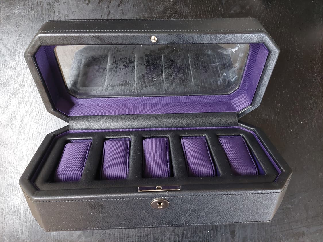 울프 가죽 시계보관함 5구 상품이미지2