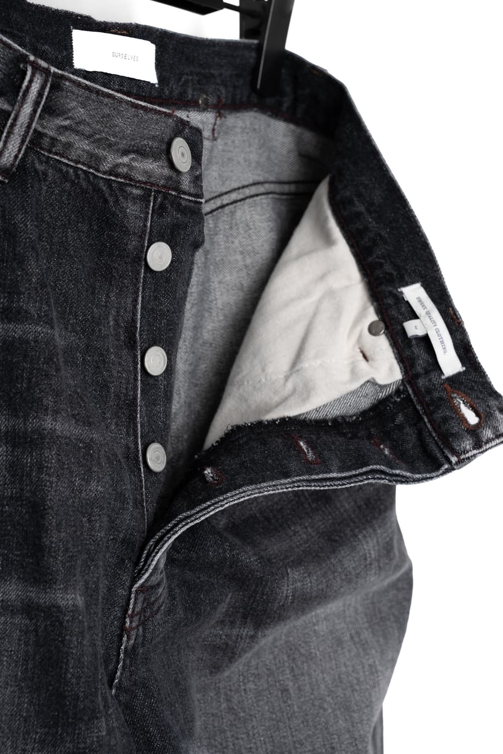 Organic Cotton Wide Tapered Denim 상품이미지4