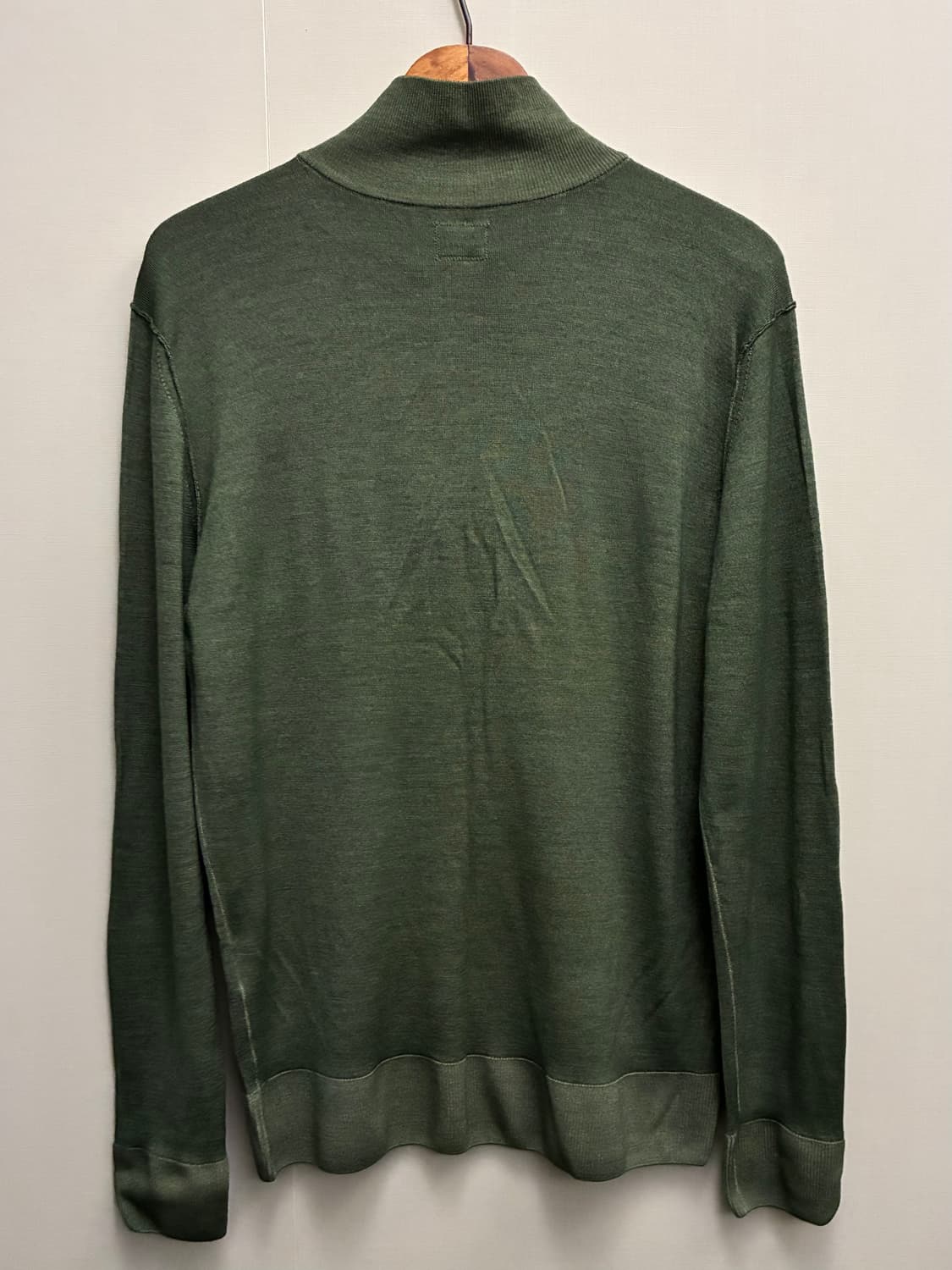 (48/M)00s CP컴퍼니 라나울 니트 반집업 쿼터집업  상품이미지7