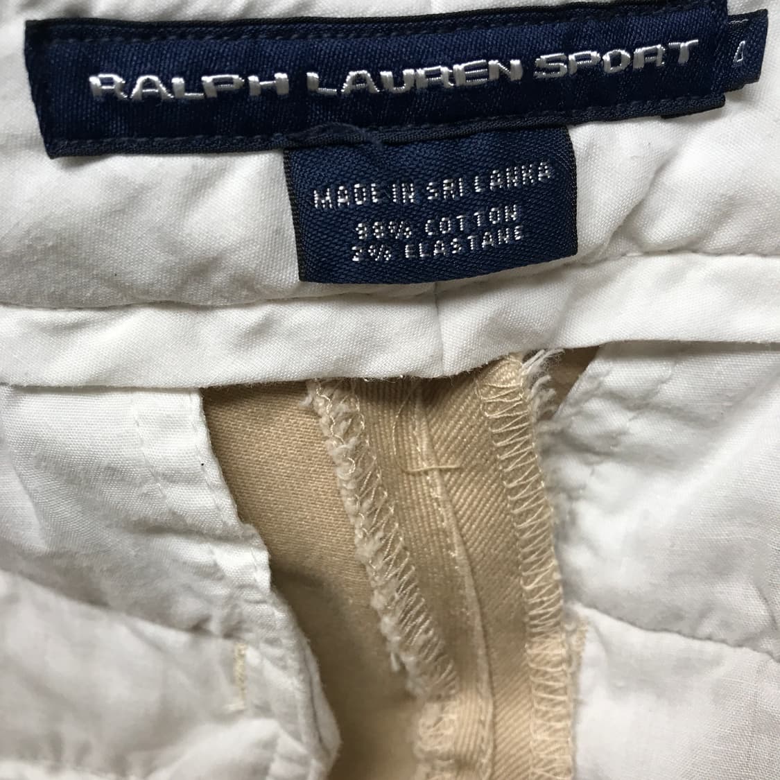 폴로 랄프로렌 치노 팬츠 베이지 4(W) 상품이미지5