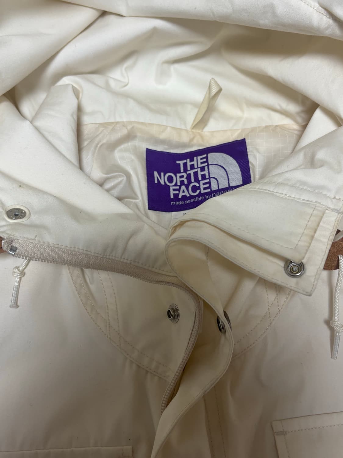[M] 노스페이스퍼플라벨 65/35 마운틴 파카 에크루 상품이미지5