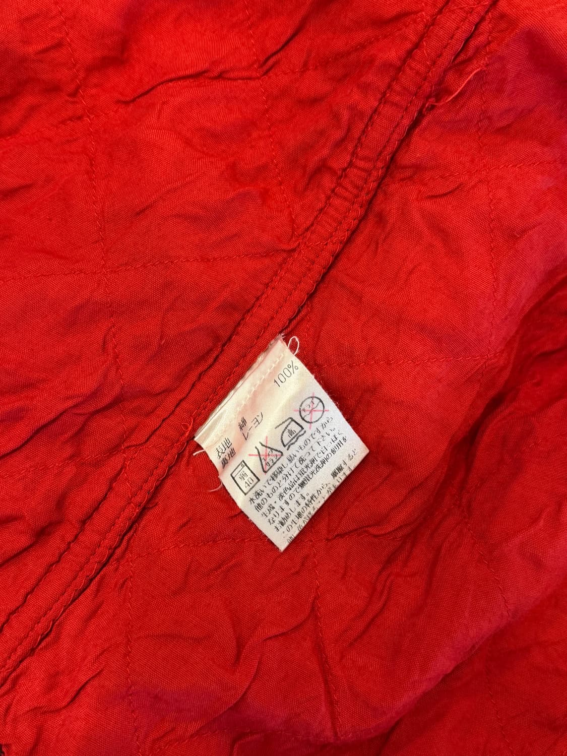 90s J.crew 제이크루 플란넬 퀼티드 패치워크 셔츠 상품이미지8