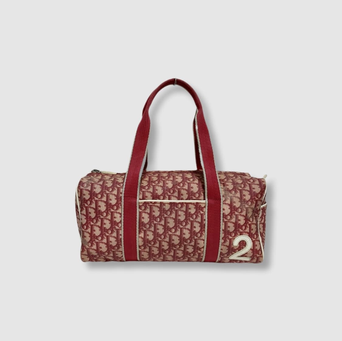 크리스찬 디올 빈티지 오블리크 트로터 보스턴 토트백 존갈리아노 상품이미지1