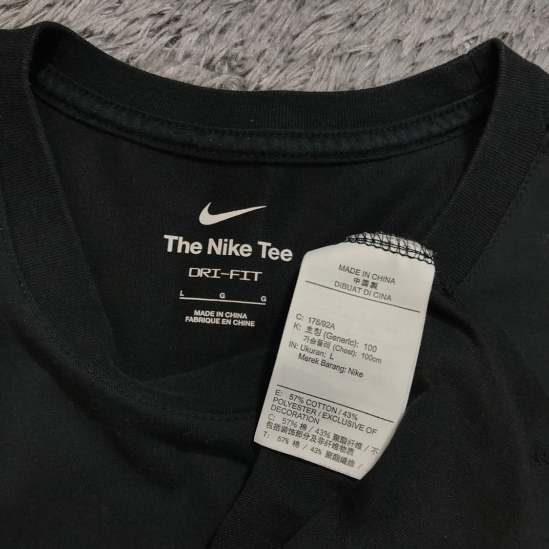 [[L, A급] 나이키(NIKE) 드라이핏 롱슬리브 티셔츠@833 상품이미지5
