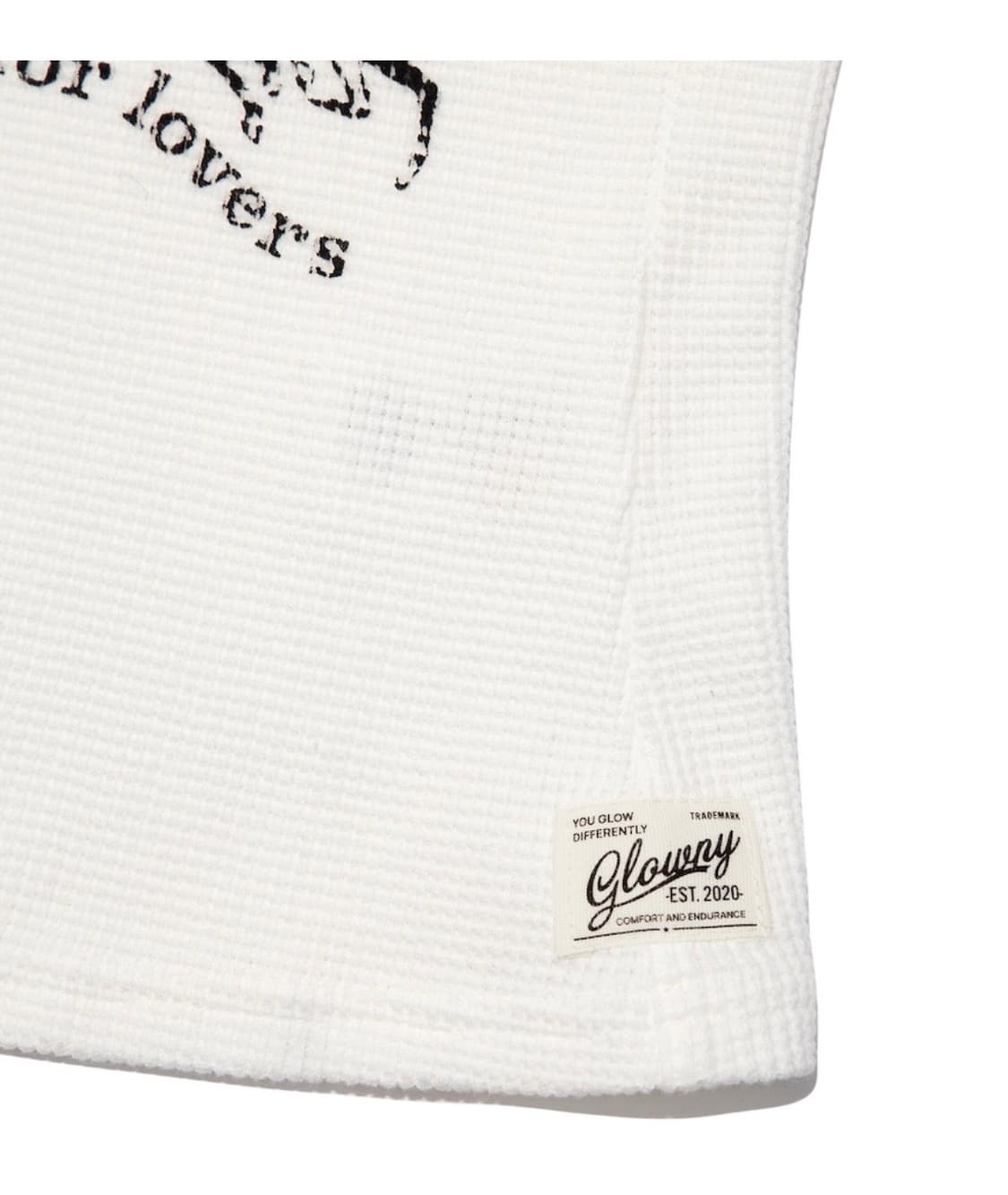 TEXAS WAFFLE LONG SLEEVE (WHITE) 상품이미지3