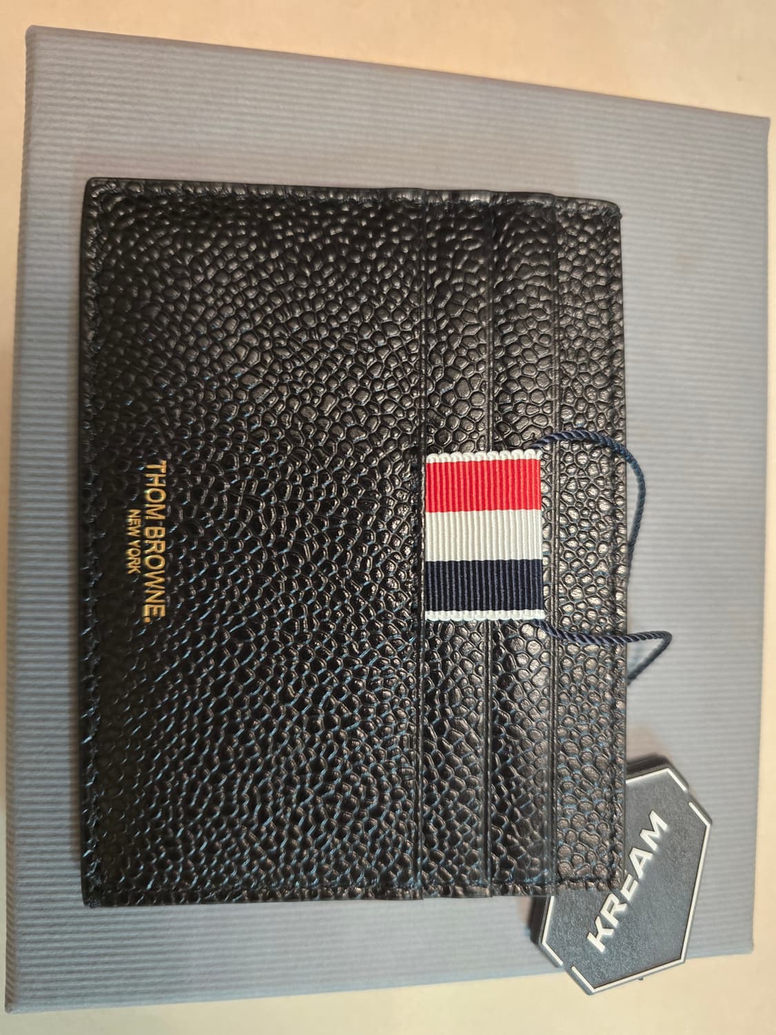 톰브라운 블랙 카드지갑 풀박스 상품이미지2
