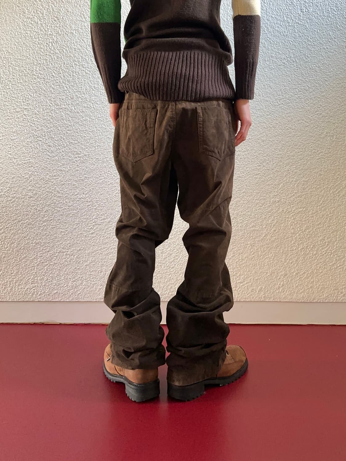 Lee Jeans 레더 플레어 팬츠 상품이미지7