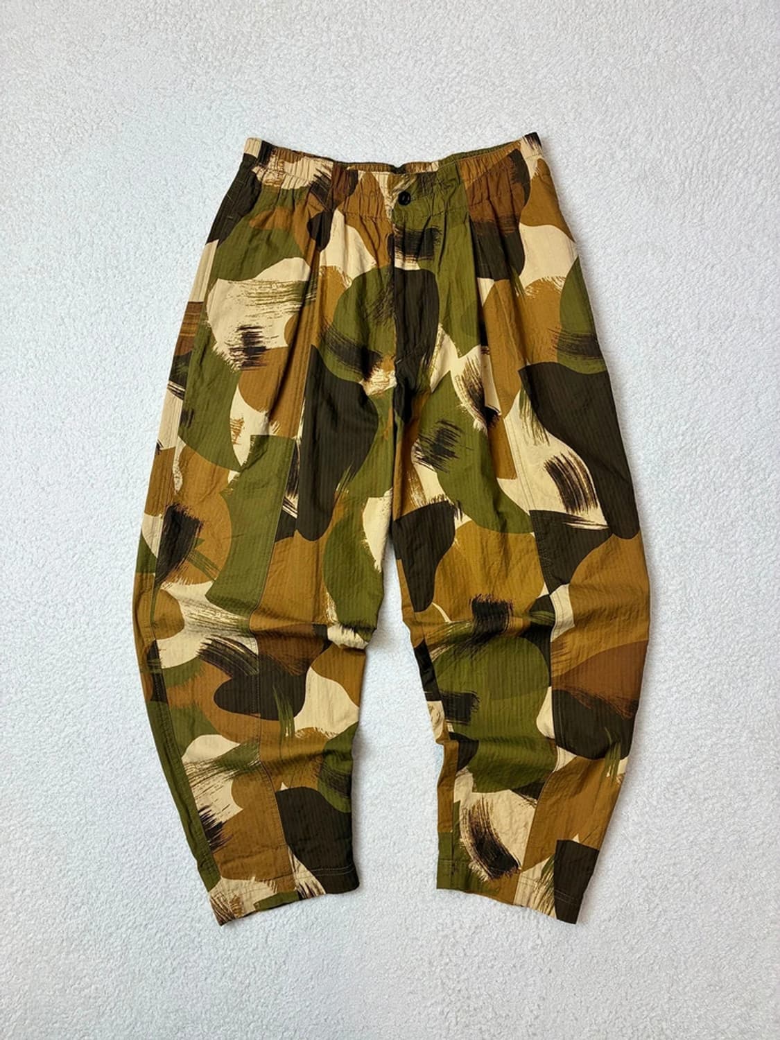 YMC 실비안 카모 플라쥬 투턱 팬츠 PN6025 상품이미지1