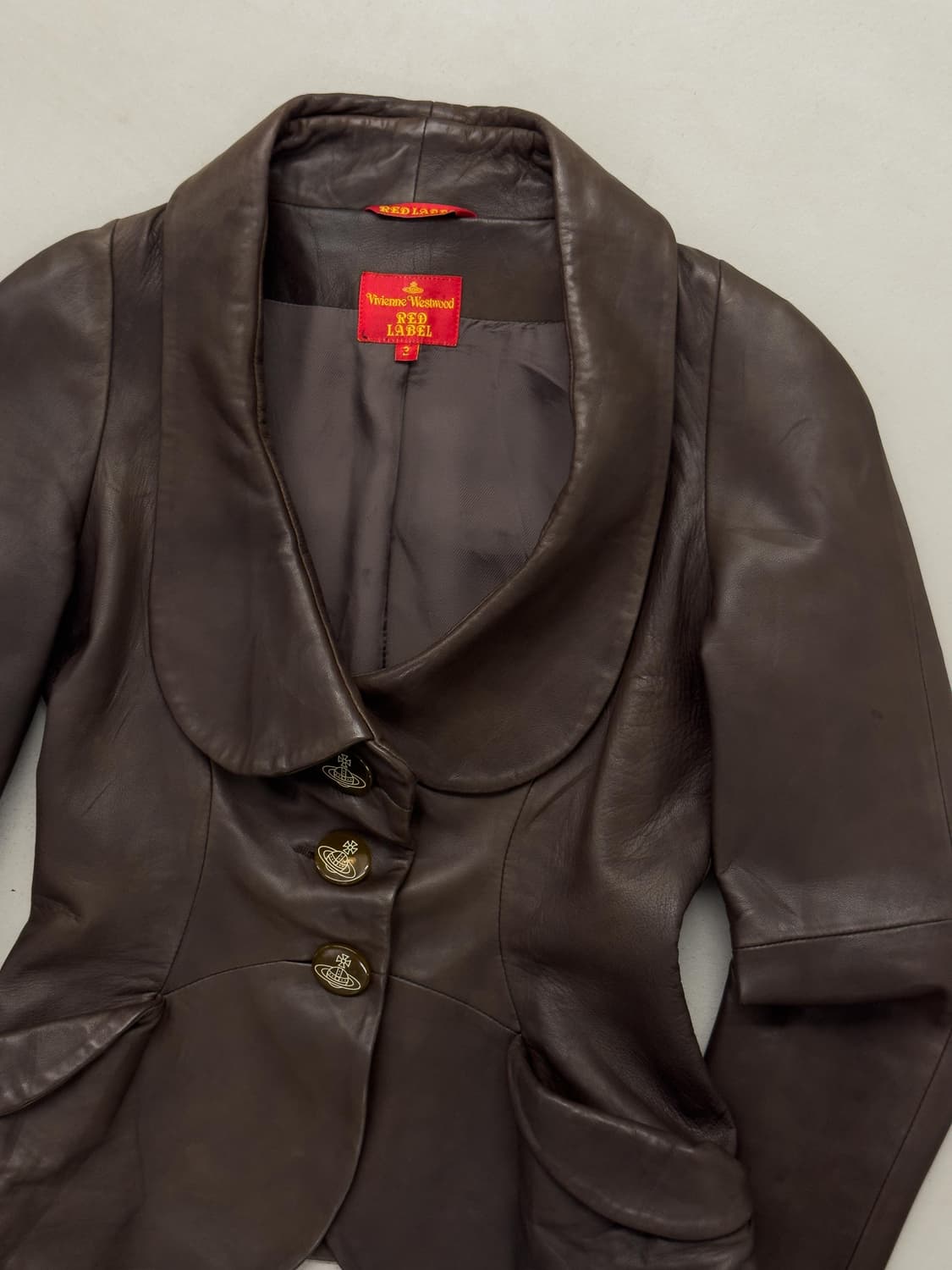 비비안웨스트우드 레더 자켓 상품이미지2