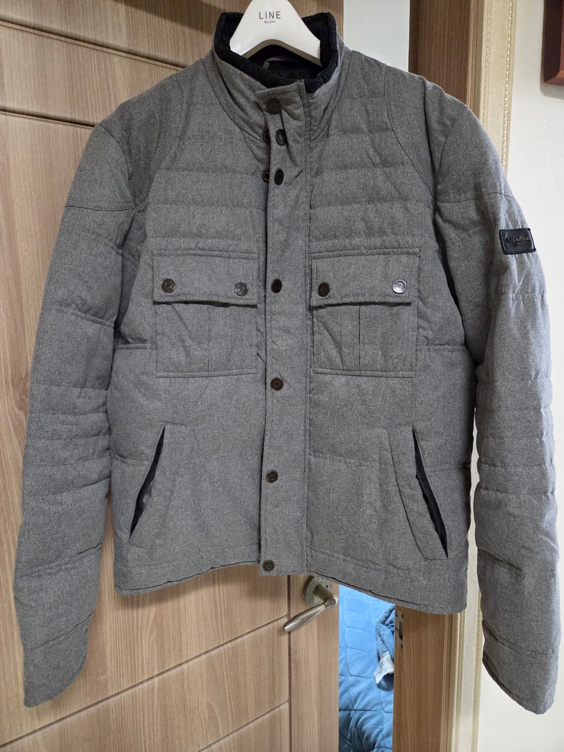 캘빈클라인 진스 남성 경량 패딩 L사이즈 상품이미지1