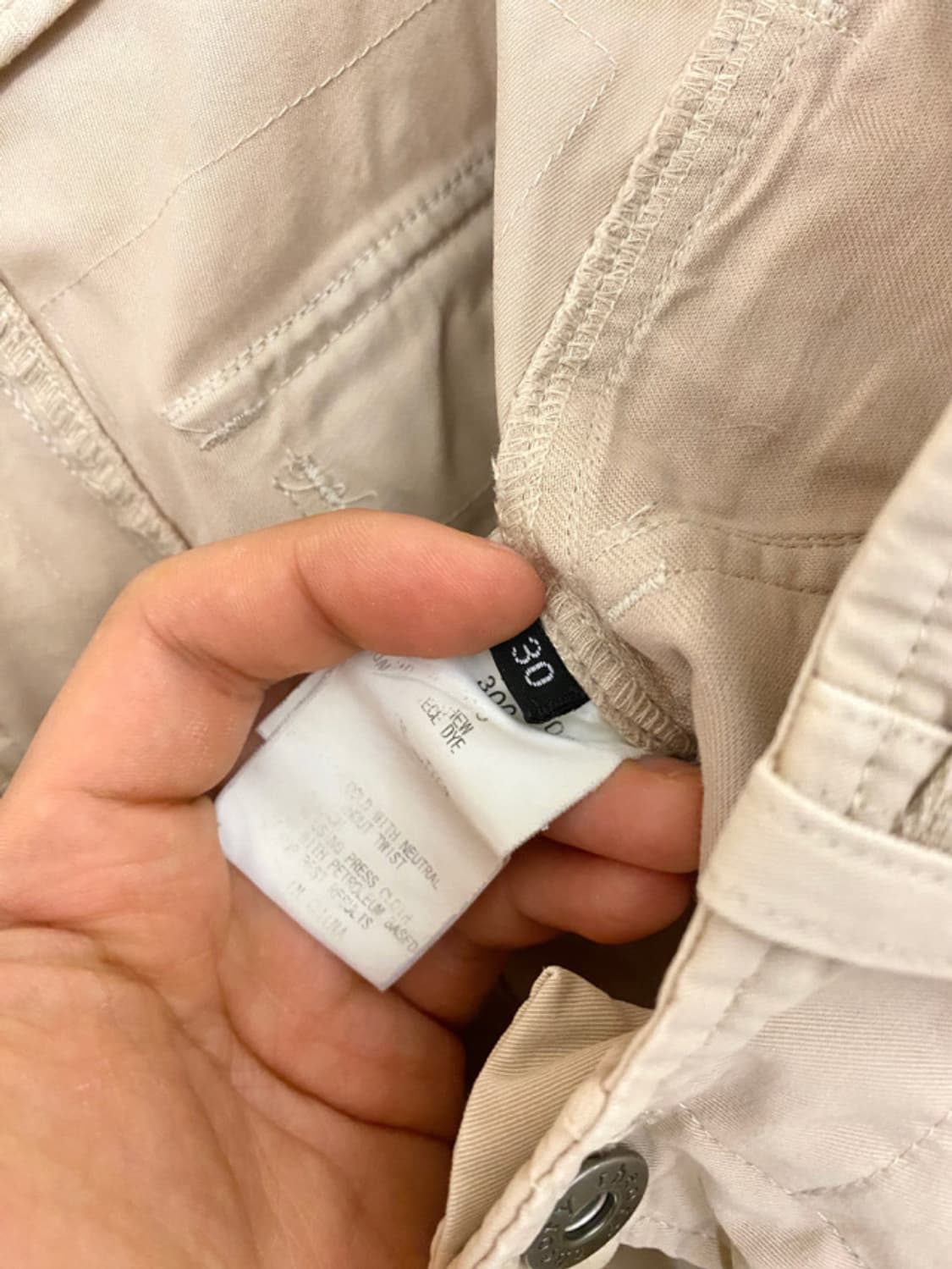 THEORY bdu cargo pants 띠어리 카고 부츠컷 상품이미지8