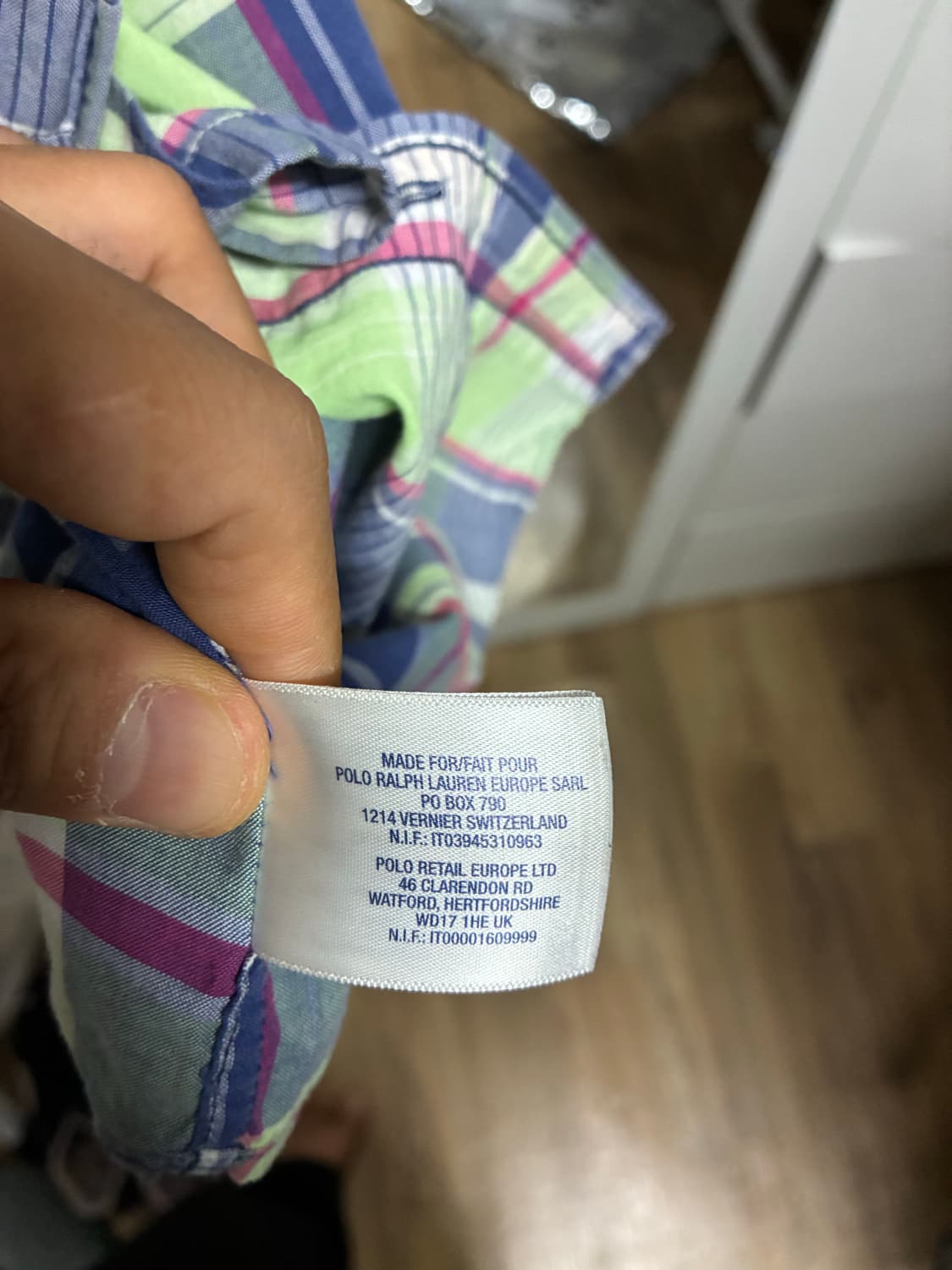 빈티지 폴로 셔츠 M/95 상품이미지4