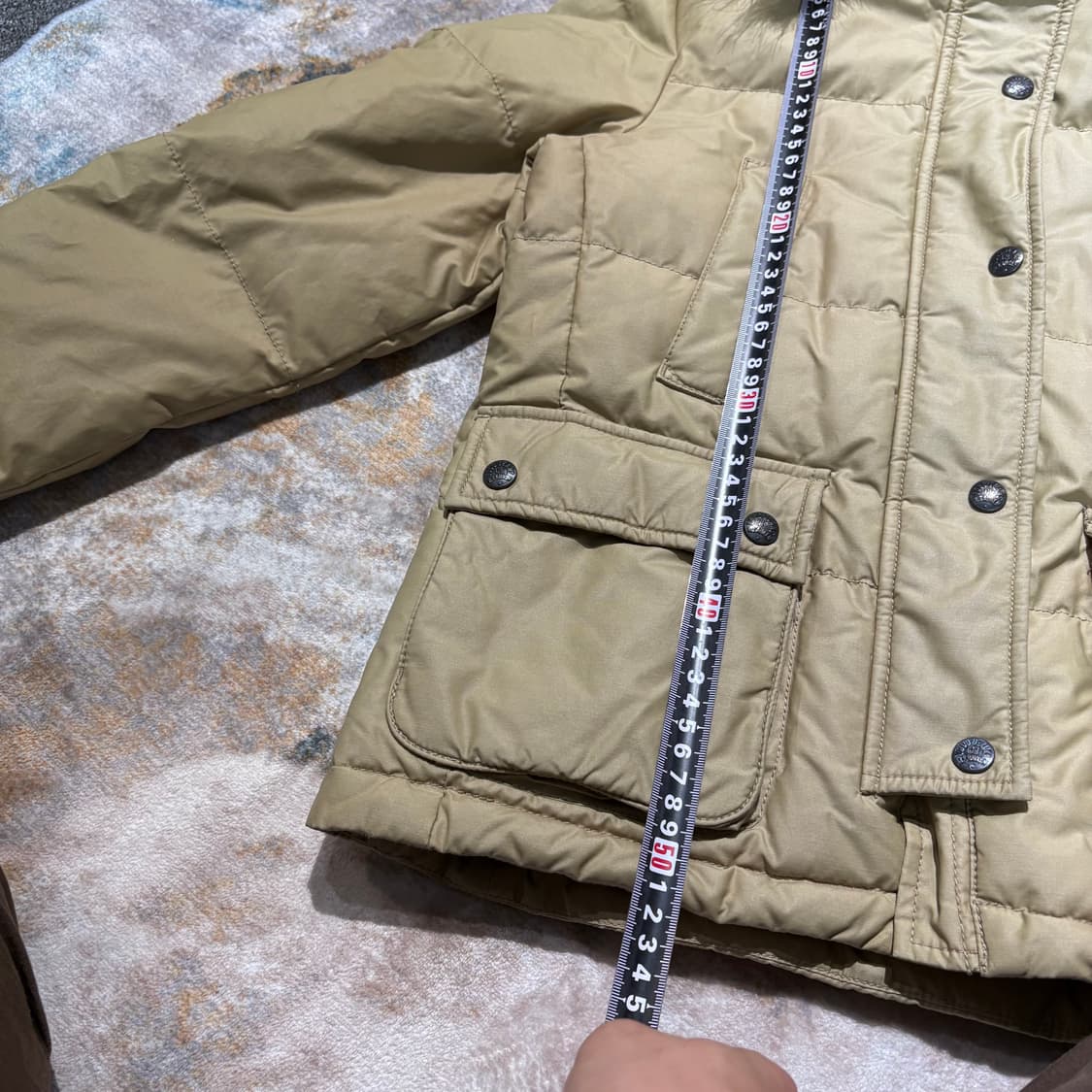 폴로 진스 빈티지 퍼후드 패딩 상품이미지9