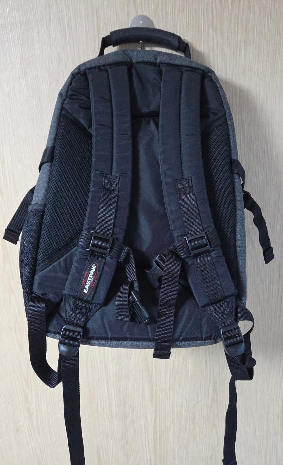 (착샷) 이스트팩 백팩 에그웜 그레이 상품이미지2
