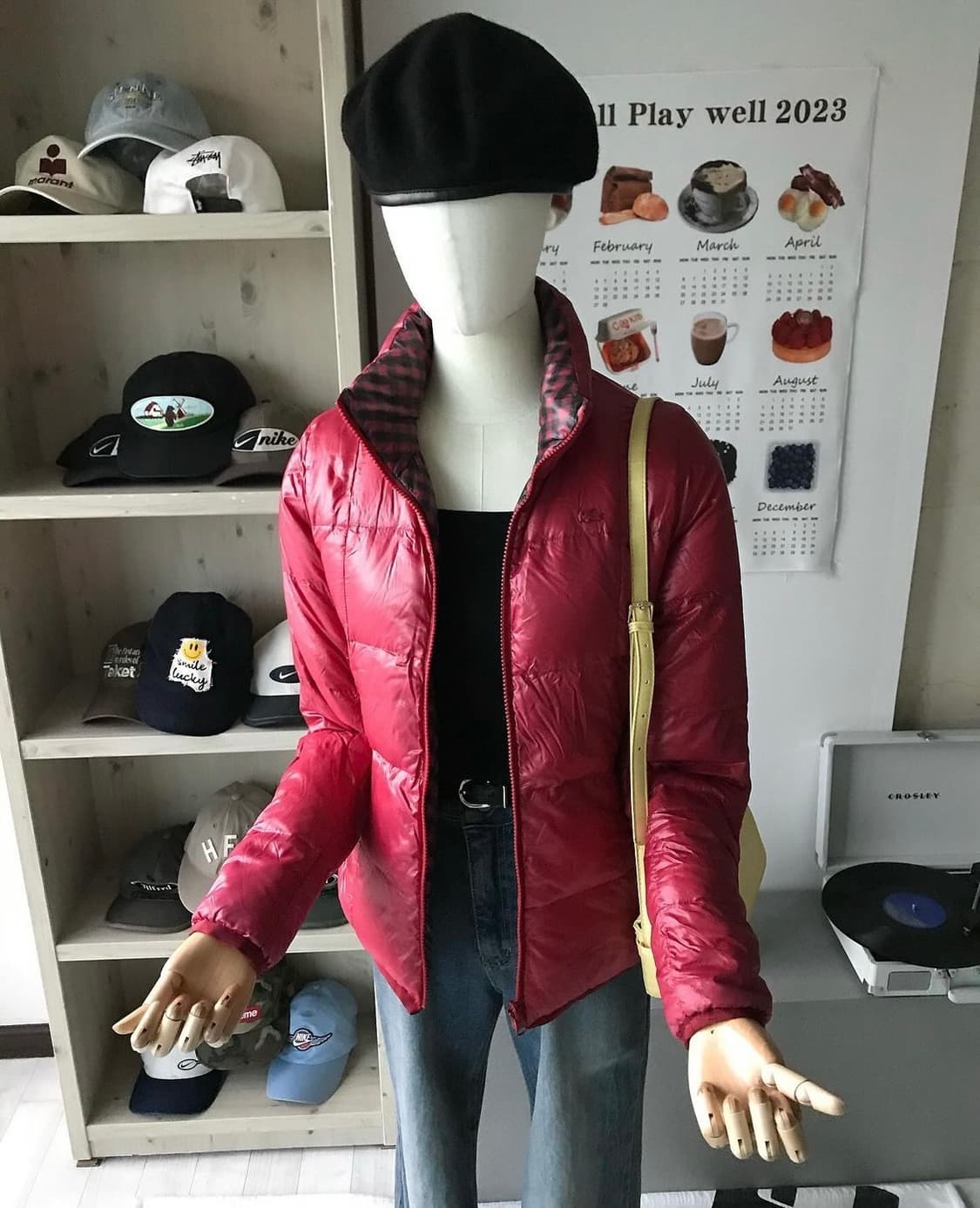 라코스테 글로시 리버시블 패딩 상품이미지8