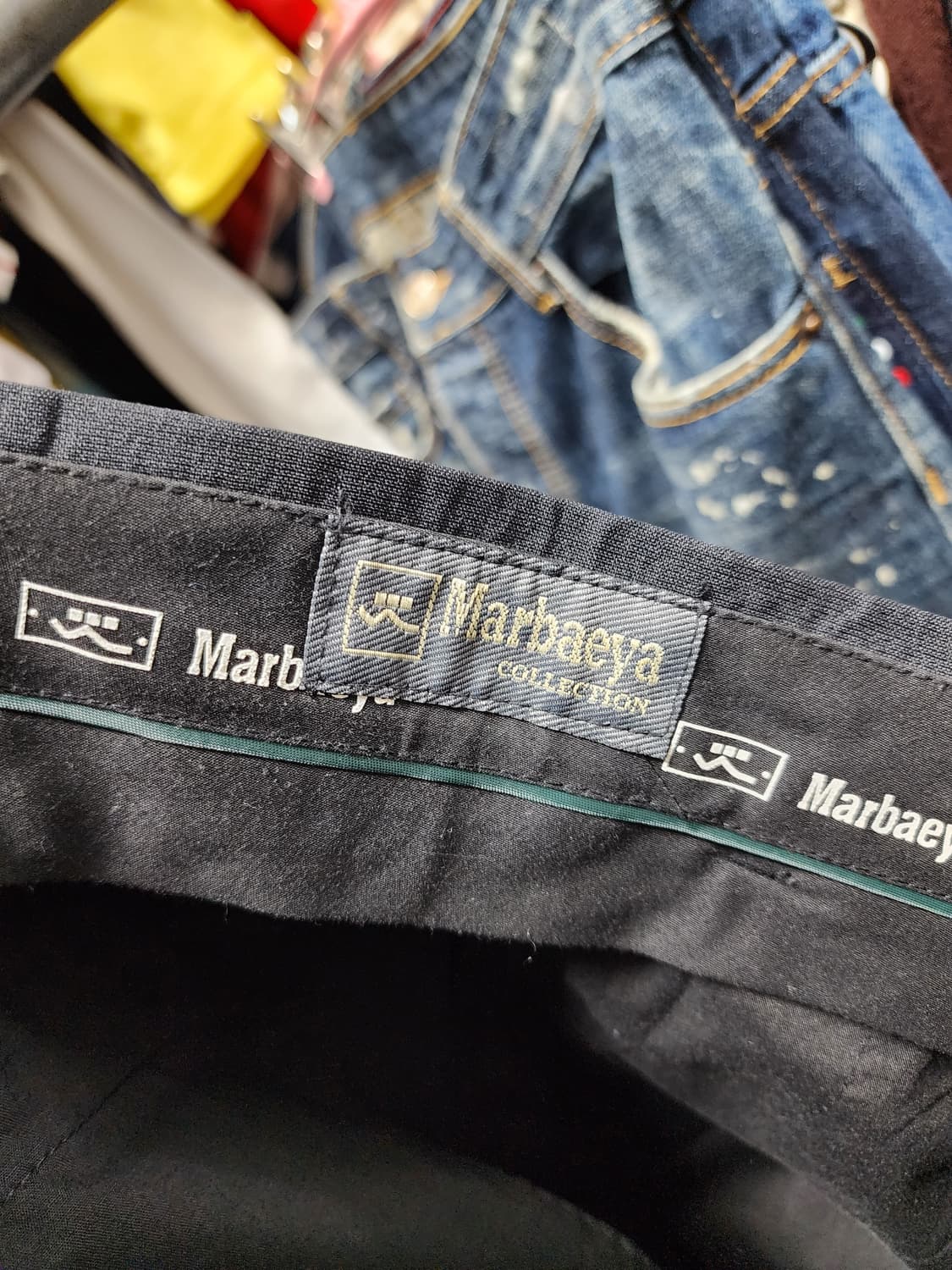 Marbaeya 빈티지 투턱 슬랙스 상품이미지5