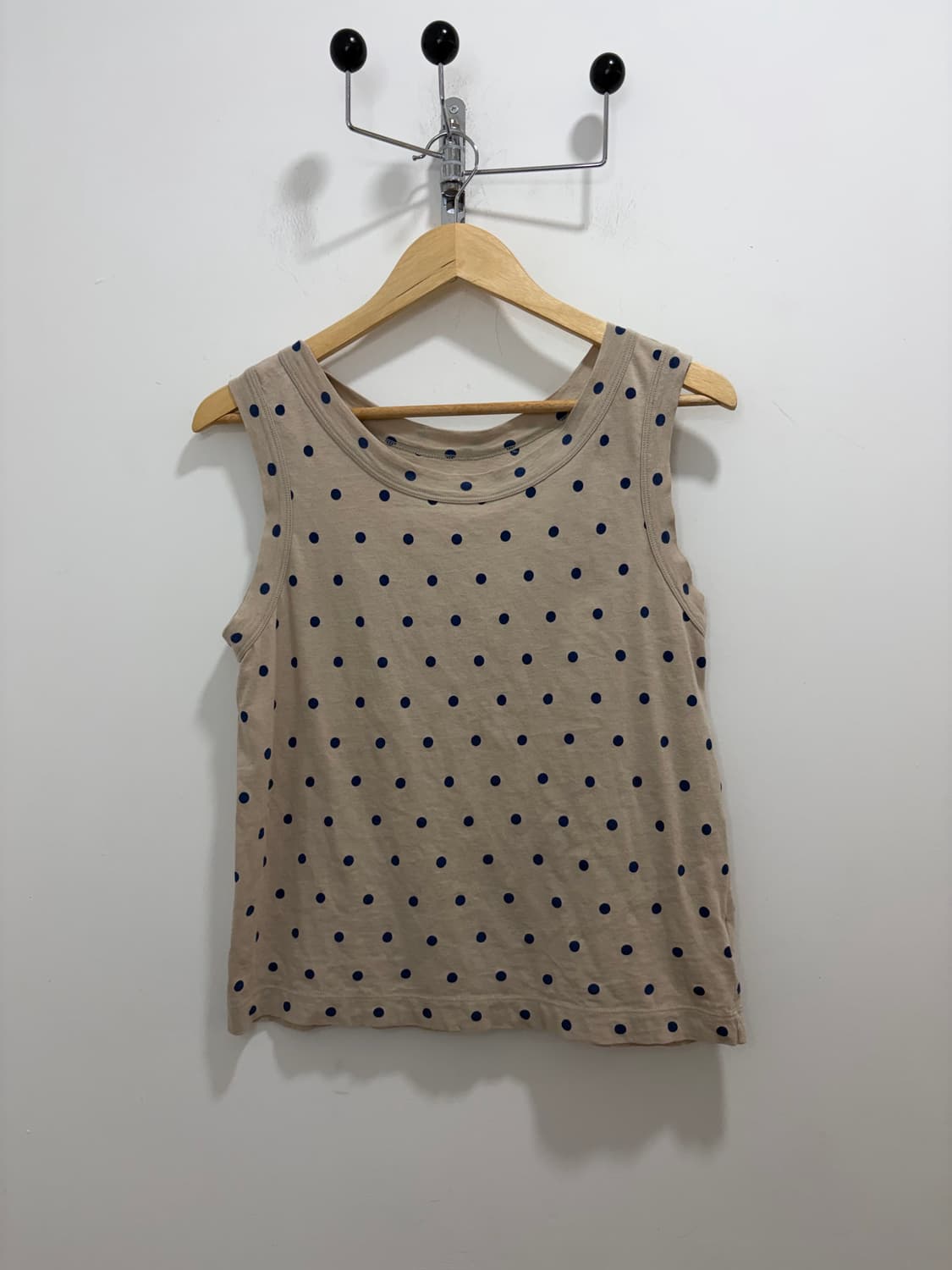 45rpm 도트 땡땡이 슬리브리스 민소매 상품이미지2