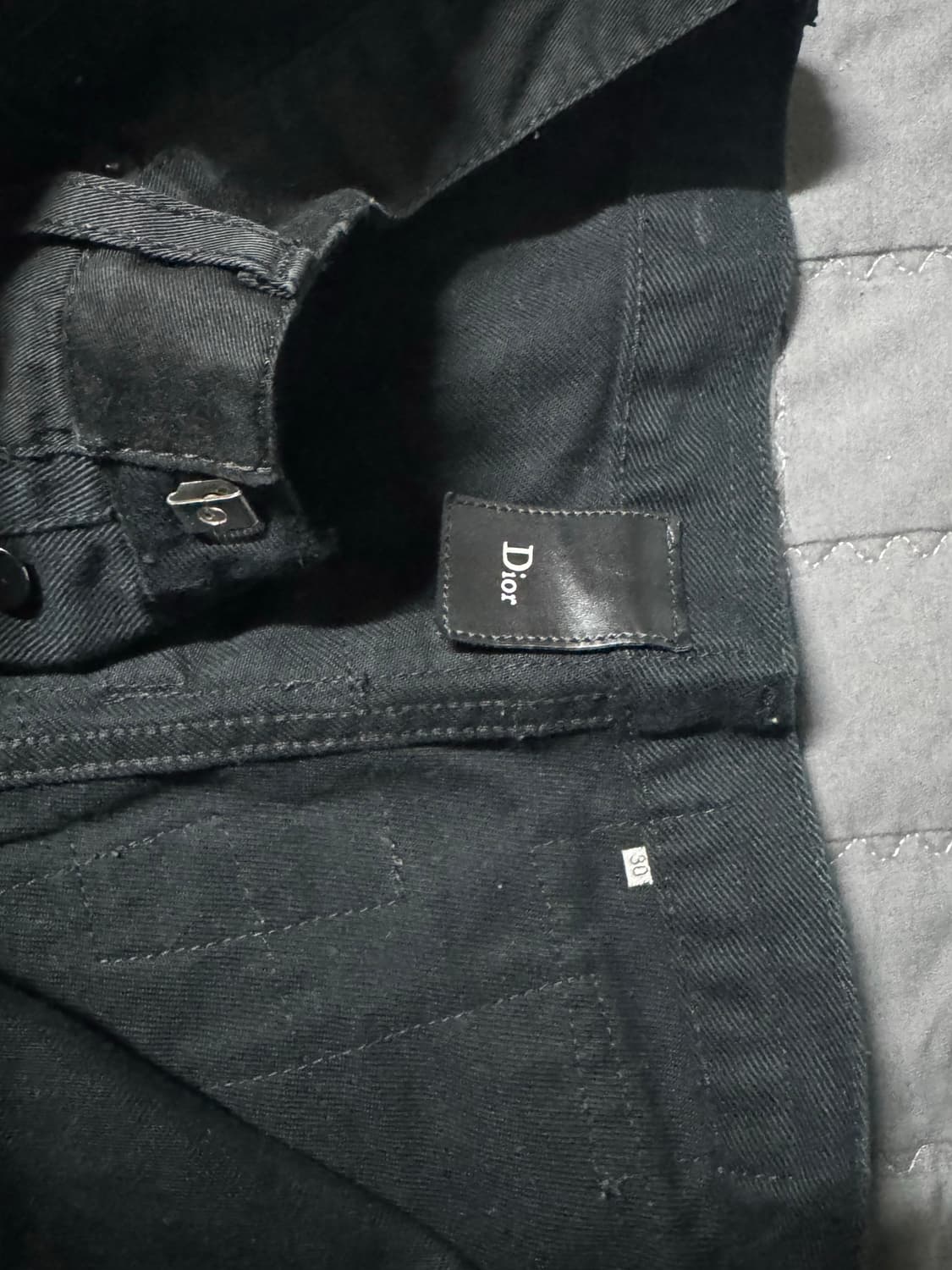 Dior homme navigate AW07 patchwork jean 상품이미지6