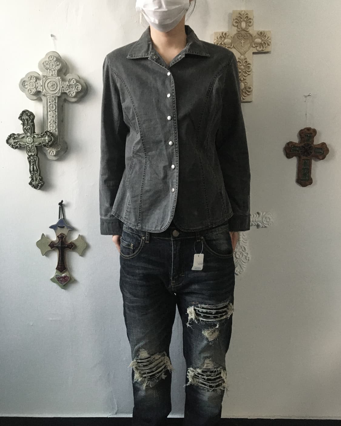 Line detail jacket 상품이미지5