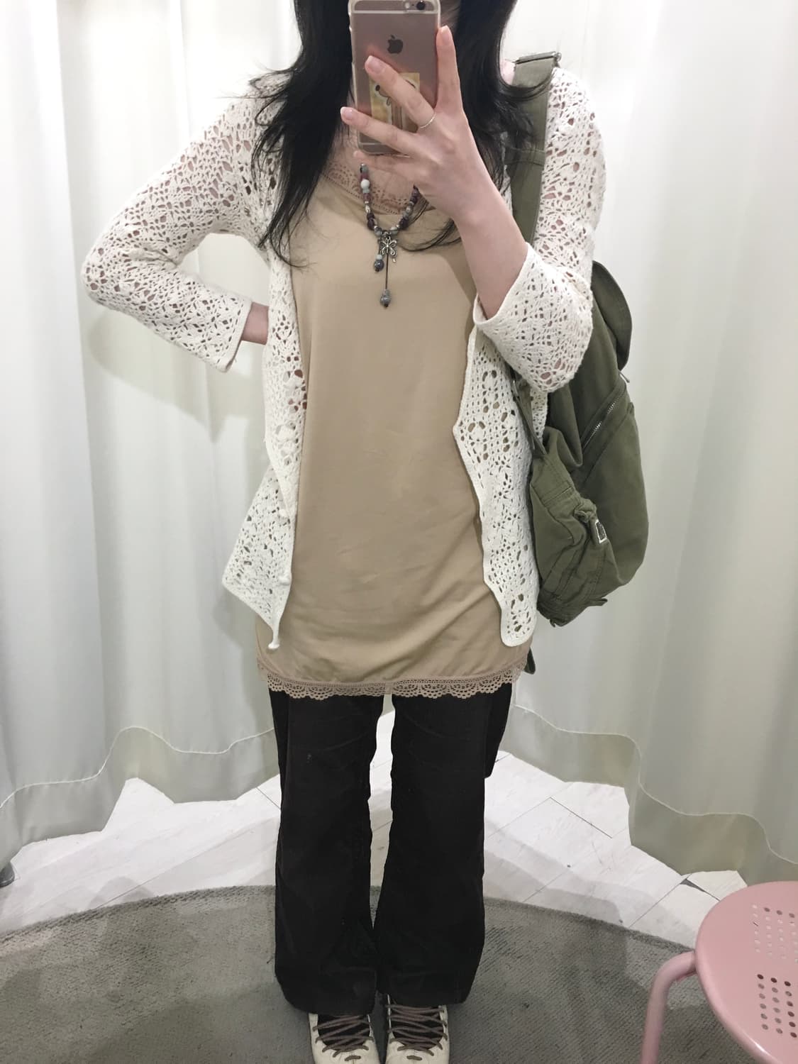 hippie slim crochet cardigan 상품이미지8