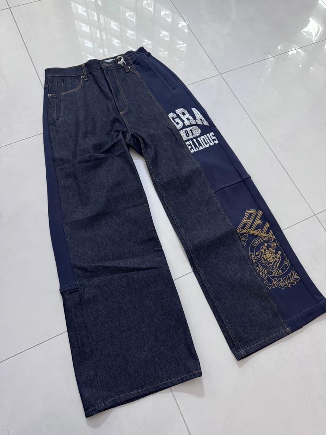 SWEAT DOCKING DENIM 땀 흡수 데님 팬츠 상품이미지2