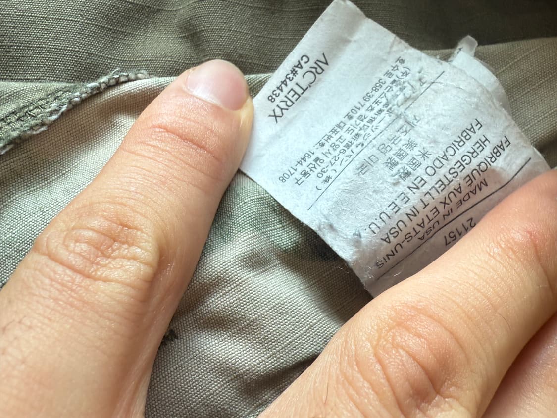 [S] 아크테릭스 리프 어썰트 팬츠 멀티캠 상품이미지4