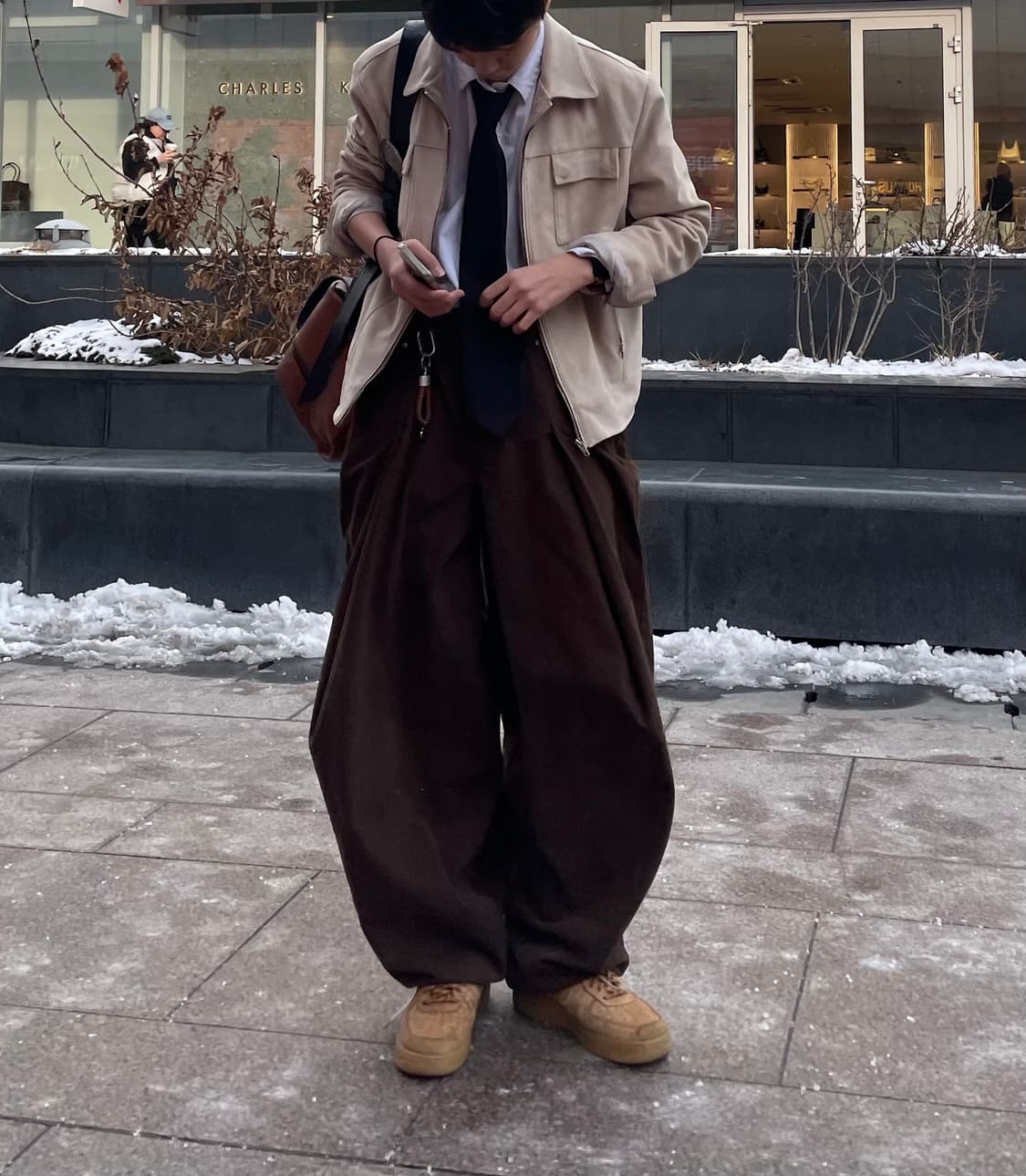 브라운 벌룬팬츠  상품이미지1