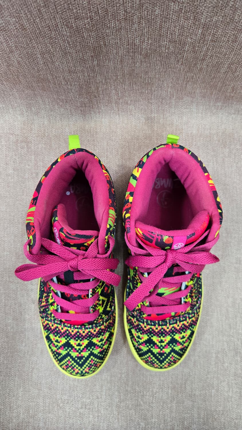 Zumba 235mm- 줌바 운동화 패턴 스니커즈 상품이미지2