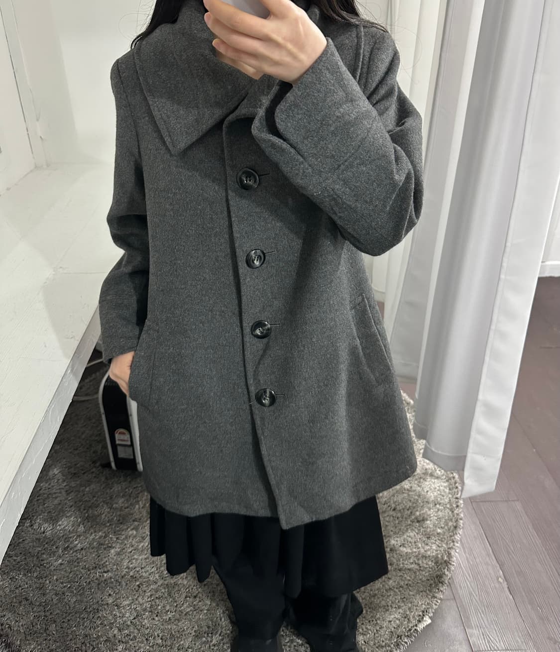 scene deux paris angora coat 상품이미지2