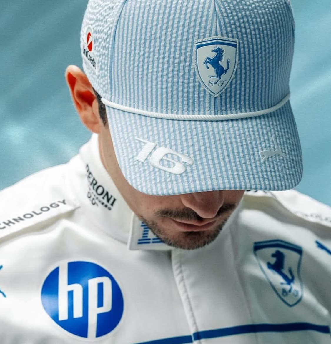 F1 페라리 샤를 르끌레르 모나코 그랑프리 에디션 캡 모자 상품이미지3