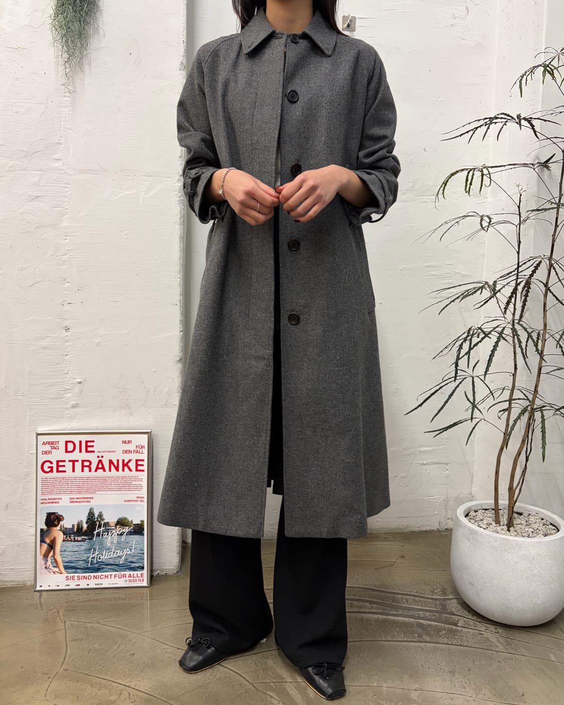 마가렛 호웰 울 트렌치 코트 상품이미지7