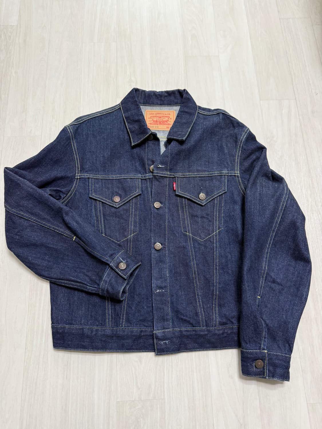 LVC 557 3세대 데님 트러커 자켓 상품이미지1