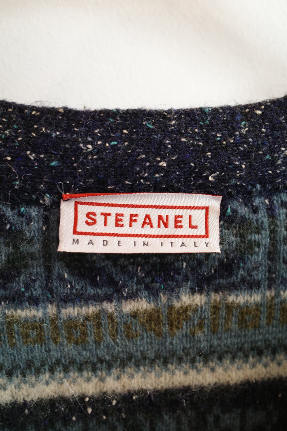STEFANEL 패턴 가디건 (MADE IN ITALY)  상품이미지3