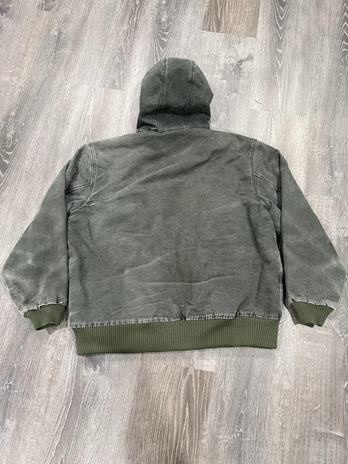 칼하트 J130 덕 액티브 자켓 모스그린 상품이미지6