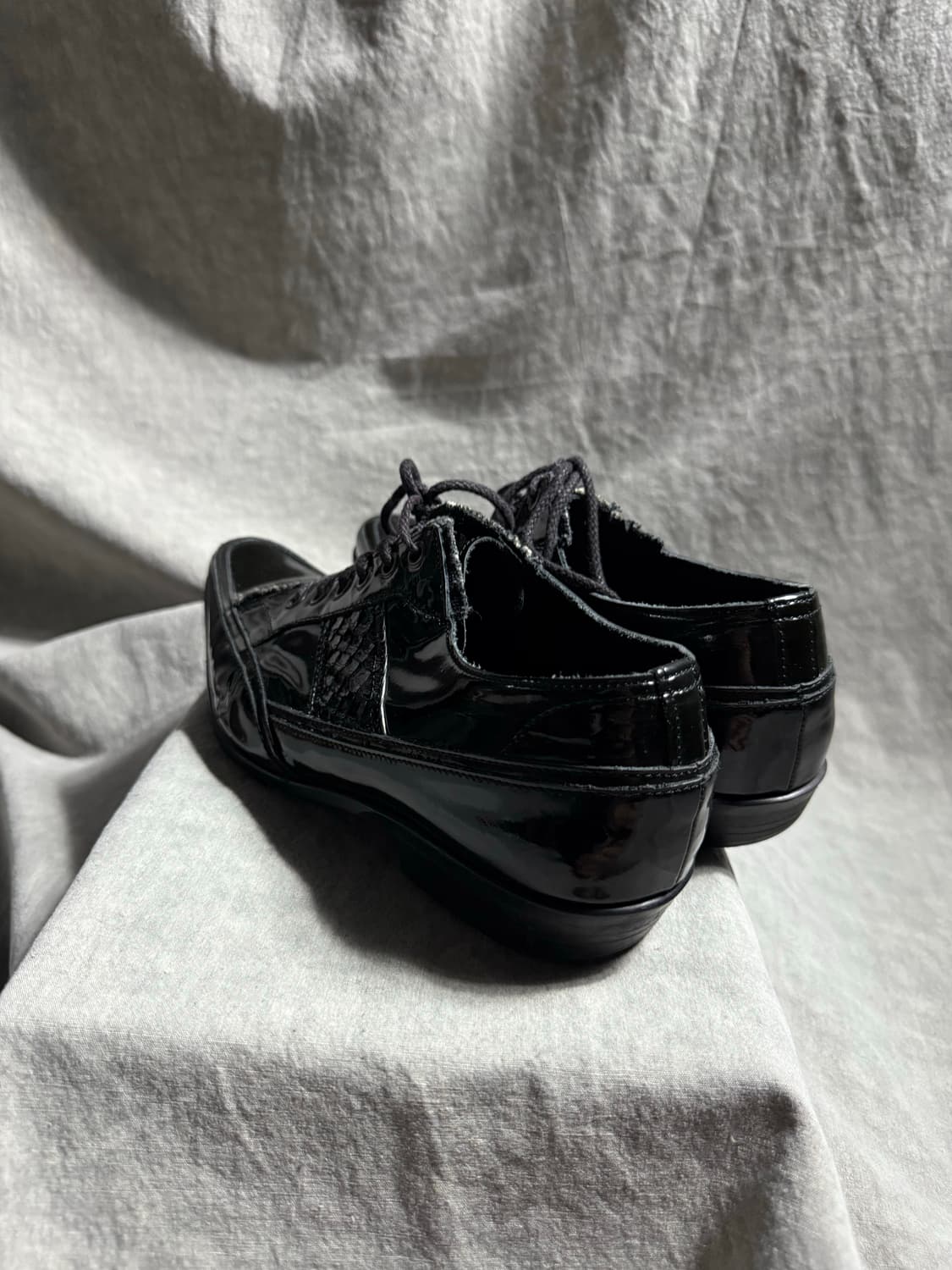 5361 pour les hommes Glossy Enamel Shoes 상품이미지5