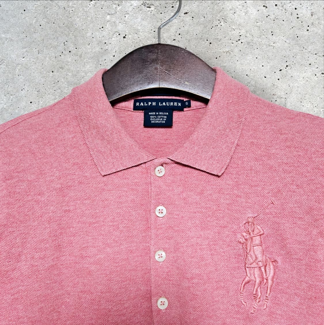 폴로랄프로렌 빅포니 핑크 카라티 (90/S) 상품이미지2