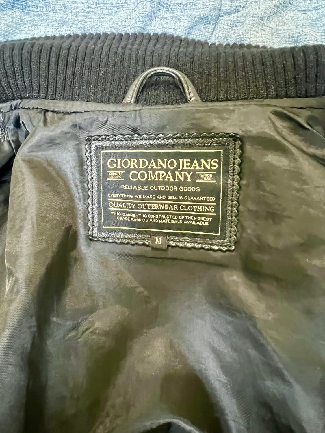 cow leather 소가죽 자켓 블랙 상품이미지7