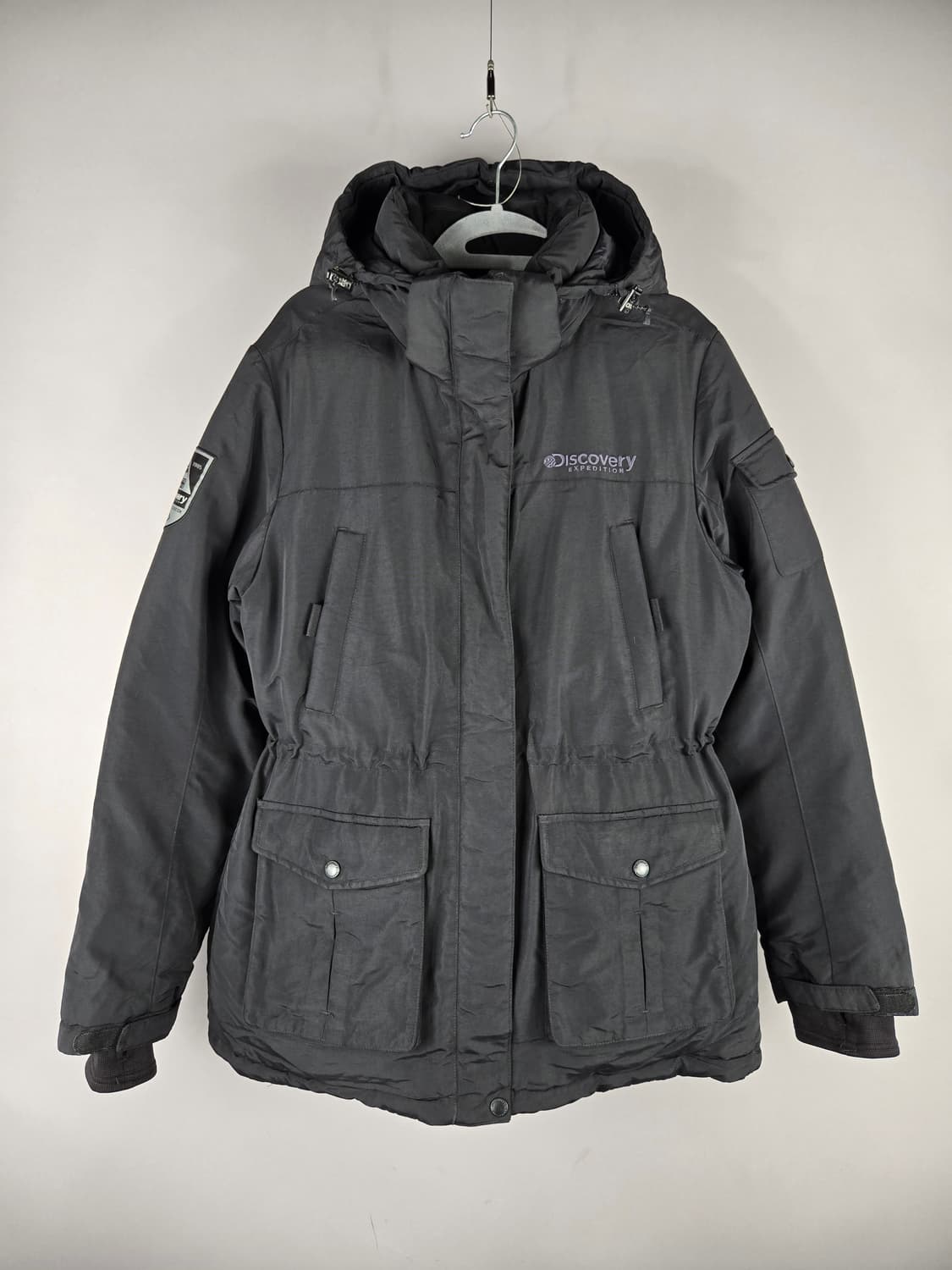 [무료배송]디스커버리 100 여성 구스 다운 익스페디션 패딩 점퍼 블랙 상품이미지1