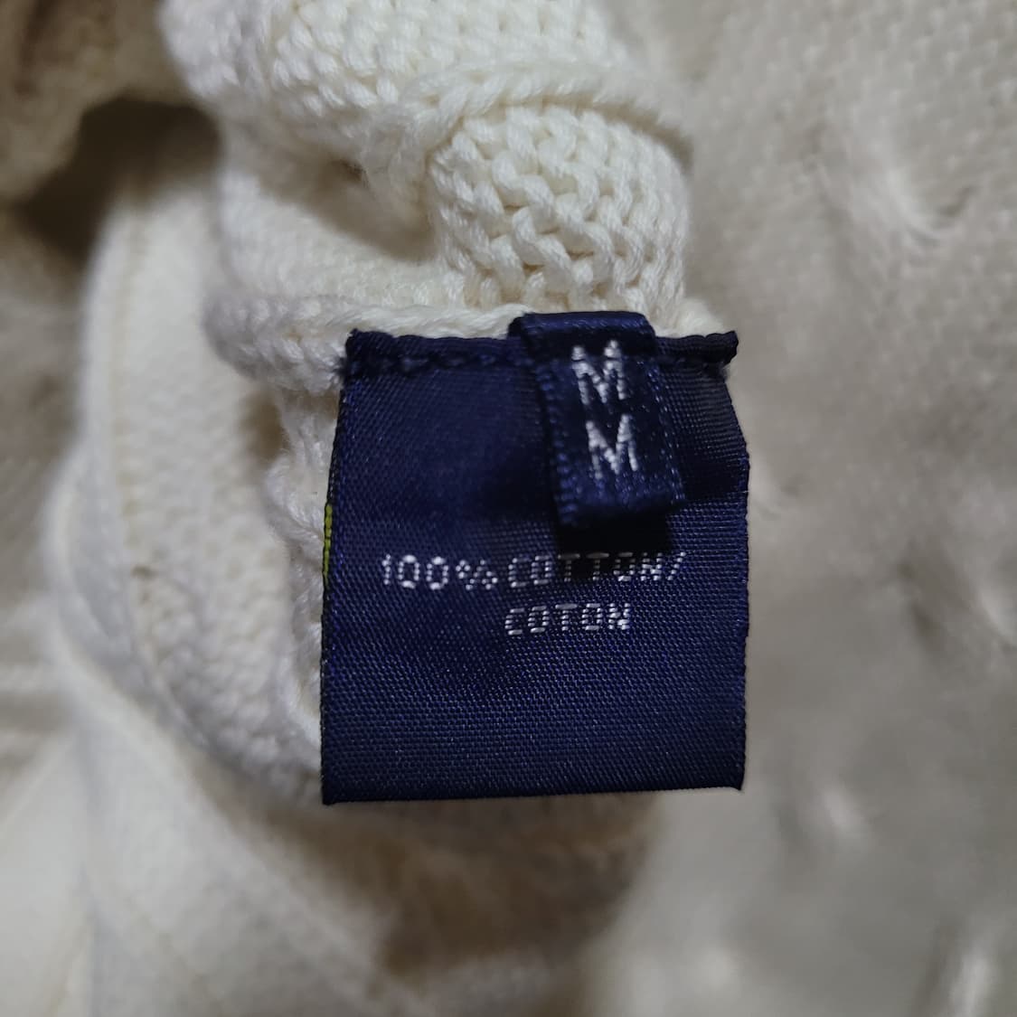 Ralph Lauren 랄프로렌 스카이블루 자수로고 케이블 니트 상품이미지6